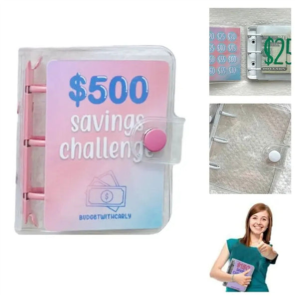 Savings Book Creative Mini Save $1000 Envelope Challenge Savings Challenge Book