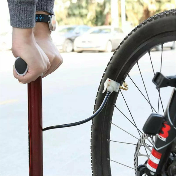 4PCS Valve Extension Tyre Stem Adapter Core Cap 90°Angle Car Bike Truck Brass AU