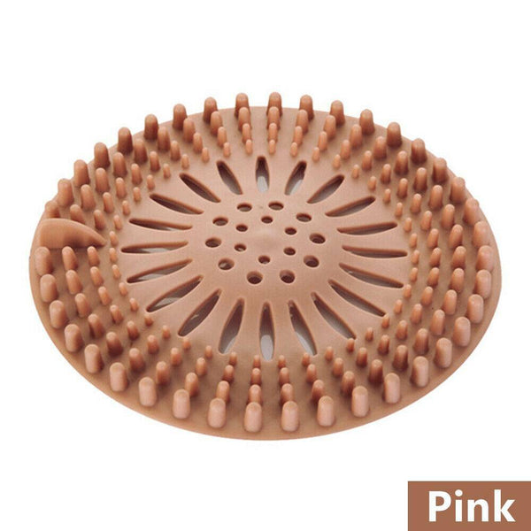 2x New Bathroom Drain Hair Catcher Bath Stopper Sink Strainer Filter Shower Cove