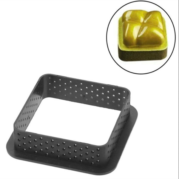 Cake Mold Perforated Cutter Three-Shape Mousse Circle Ring Tart Baking tools New