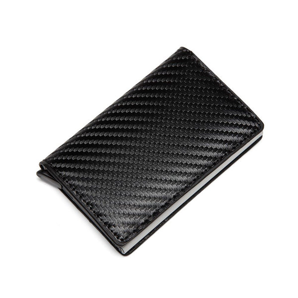 Men RFID Blocking Leather Trifold Credit Cards ID Holder Money Clip Wallet Purse