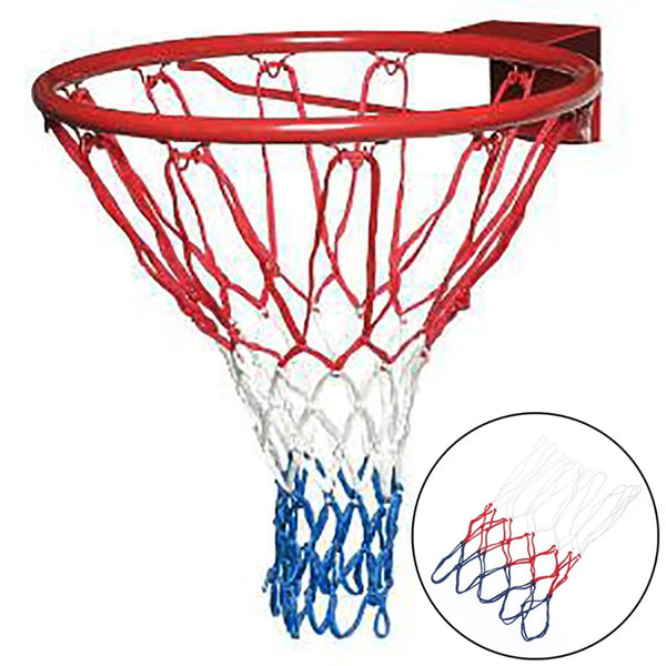 Standard Basketball Net Hoop Rim Hoop Goal Replacement Heavy Duty Mesh 12 Loops