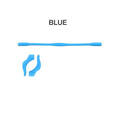 Silicone Glasses Lanyard Eyeglasses Holder Neck Cord Strap Ear Grip Hooks Kids