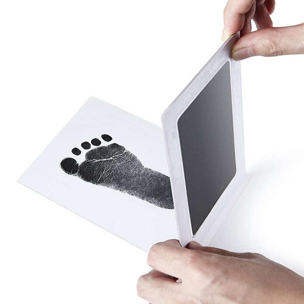 Baby Handprint Footprint Paw Print Keepsake Card Photo Frame Kit for Newborn Pet - Lets Party