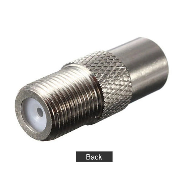 50X F-Type Female Plug to PAL Male Socket Coaxial Antenna Cable Shielded Adapter