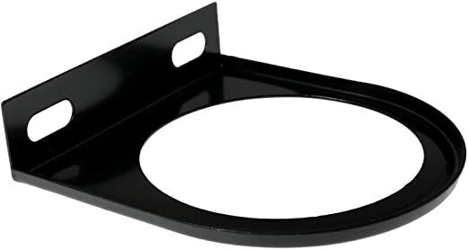 2PCS 52mm Black Single Hole Gauge Meter Dash Pod Mount Holder Bracket Face Panel