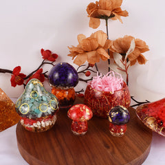 Resin Mould – 3D Mushroom Storage Box Silicone Epoxy Casting Mould