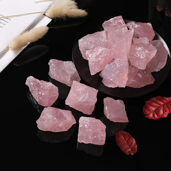 UP 10KG Bulk Lot Of Rose Quartz Crystal Natural Gemstone Powder Stone Decoration