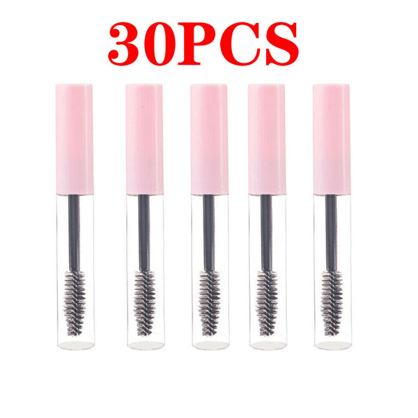 Pink 10ml Portable Empty Mascara Eyelash Tube Vial Cream Container Travel Bottle