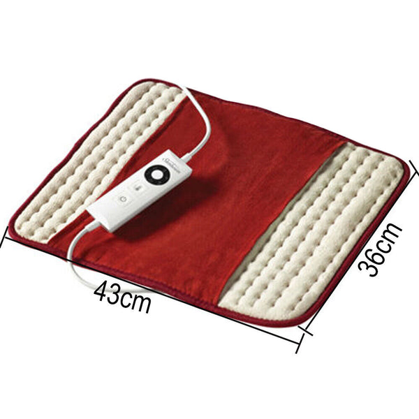 Electric Heating Pad Heat Therapy Neck Shoulder Back Feet Warmer Blanket Mat New