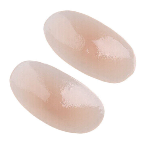 2Pcs Soft Anti-Slip Invisible Shoulder Pads Naturally Increased Silicone /Sponge