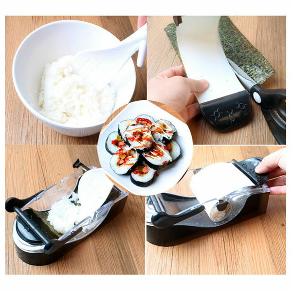 Sushi Maker Easy Roll Roller Machine Perfect Magic Kitchen Gadgets Delicious AU