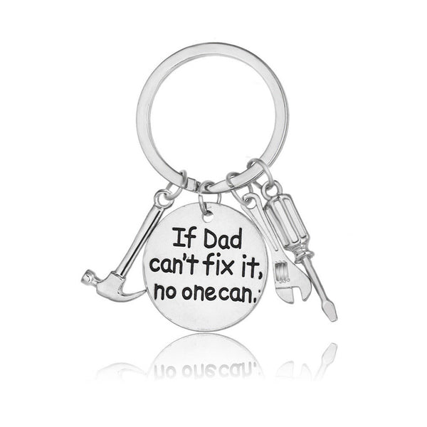 2pcs Hand Tools Keychain,Daddy Keyring Dad Gift Fathers Day Father Keychainy AU