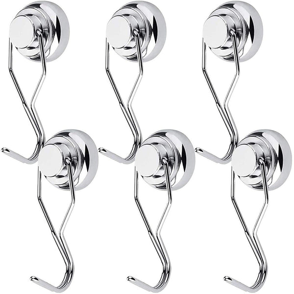 2/4X Swivel Swing Powerful Magnetic Hooks Strong Heavy Duty Neodymium Magnet AUS