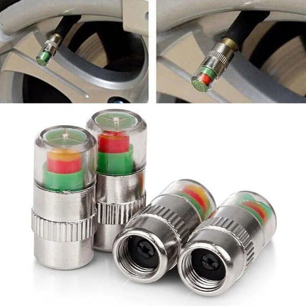 Car Tyre Tire Pressure Monitor Valve Air Cap Sensor Indicator Gauge Accessory