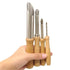 4PCS Ceramic Pottery Clay Punch Hole Cutter Sculpting Modeling Carving Tools NEW