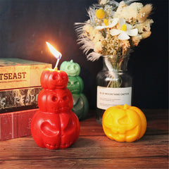 Pumpkin Candle Silicone Mold DIY Resin Soap Craft Making Moulds Christmas Decor