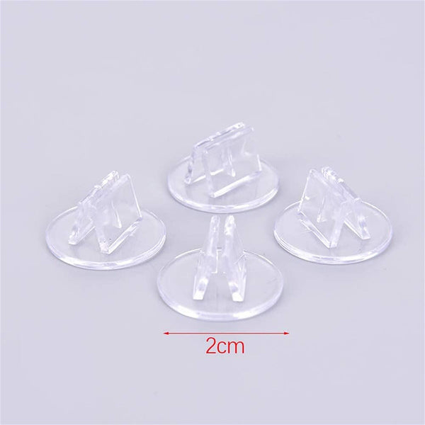 Paper Board Holder Photo Holder Plastic Card Clip Fixed Stand Card Stand