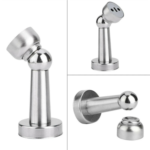 3/6/12PCS Stainless Steel Strong Magnetic Door Stop Stopper Holder Catch Suction