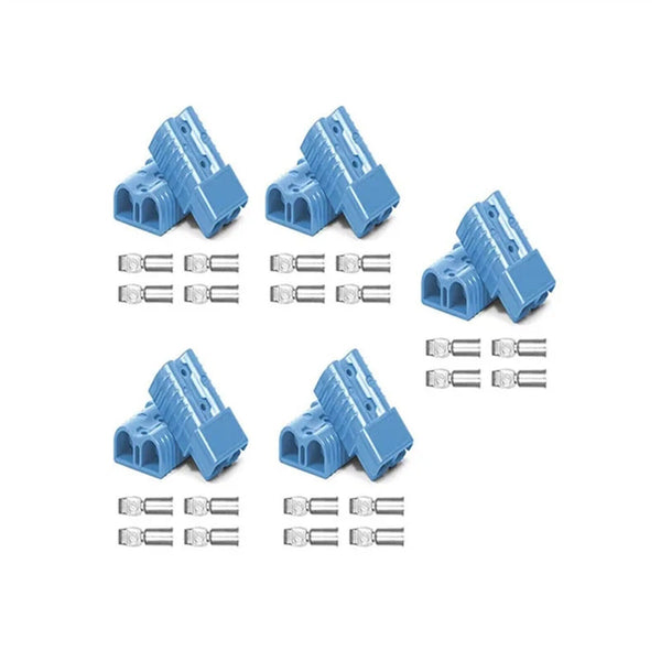 12 Sets Connectors Anderson Style Plug Power Tool 50AMP Solar Caravan 6AWG BLUE