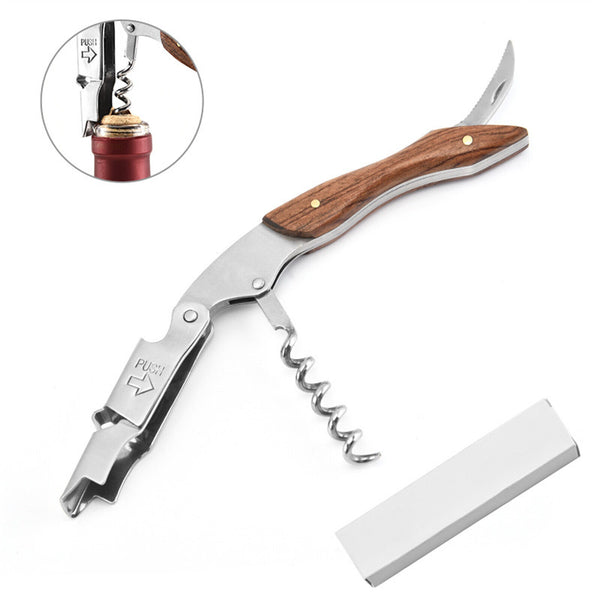 Wine Bottle Opener stainless steel Corkscrew Cork Pull Remover Champagne Opener