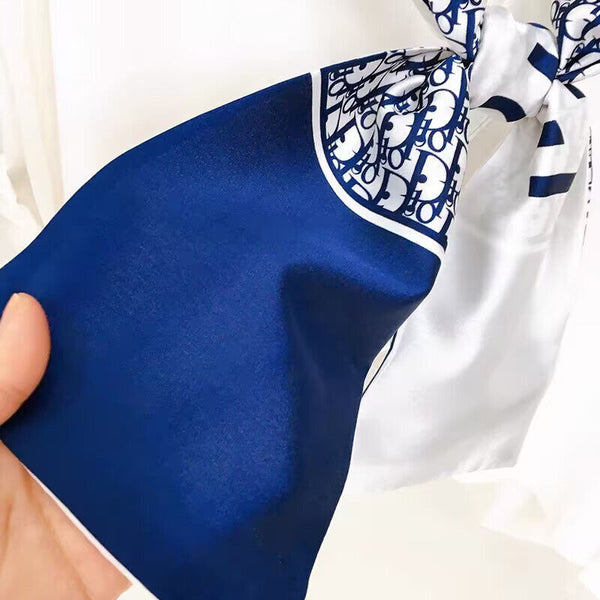 High-Quality Artistic Silk Scarf for Women 90x90cm Luxurious Large Square Wrap