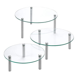 Cupcake Stand – 3-Tier Round Acrylic Dessert Tower