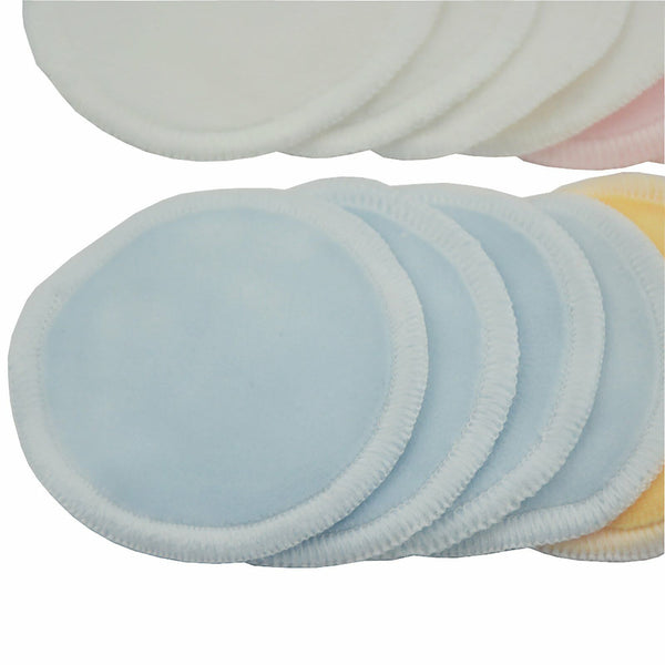 UP 20Pcs Reusable Makeup Remover Pads Bamboo Fiber Organic Cotton Pads Face Eyes