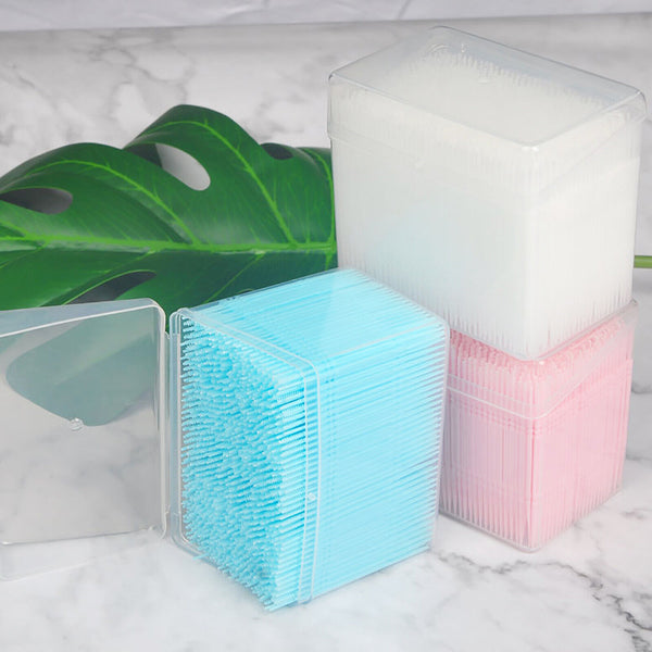 1060PCS Dental Picks toothpicks BrushPicks Brush Tooth Picks Interdental Plastic