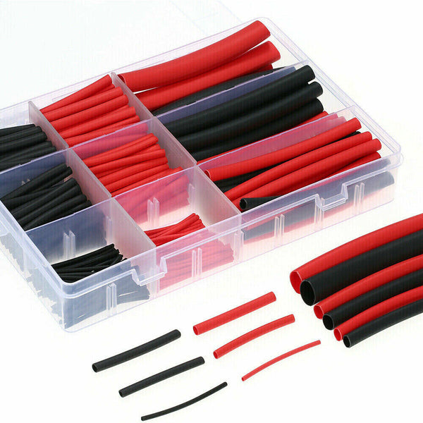 Heat Shrink Tubing Tube Assortment Wire Cable Insulation Sleeving Kit 270 pcs AU - Lets Party