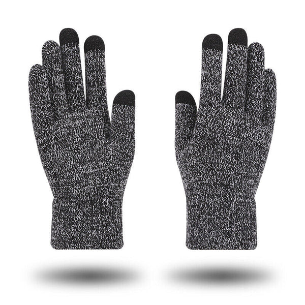 Unisex Warm Touch Screen Soft Wool Winter Gloves Warmer Fashion Gloves Phone AU