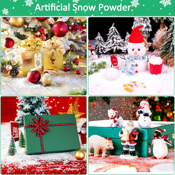 Instant Artificial Snow Powder Magic Snow Christmas Decoration Xmas AU