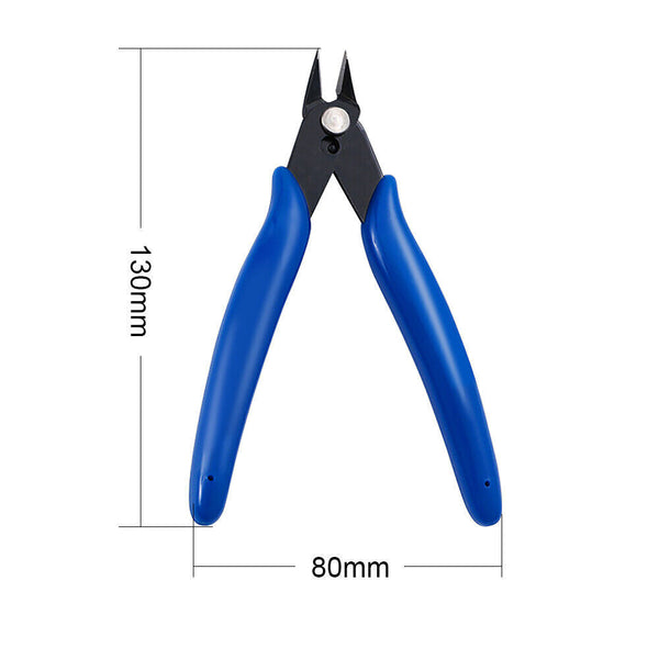 UP TO 10x  Flush Side Cutter Precision Shear Wire Snips Pliers Tool Mini Cutters - Lets Party