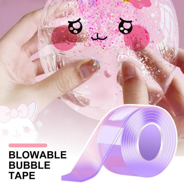 Sets Blowing Bubble Full Set Nano Glue Kneading Nano Tape Nano Adhesive Bubble A