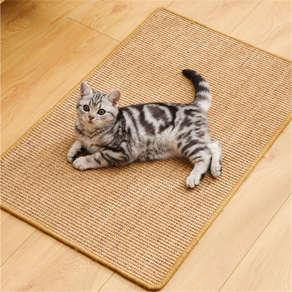 UP 10XSisal Cat Scratcher Board Scratching Mat for Climbing Tree Pad Cooling Mat