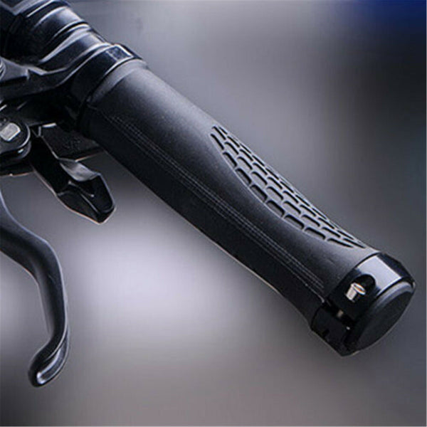 Cycling Lock-On MTB Ergonomic Mountain Bike Rubber Grips Bicycle Handlebar AU