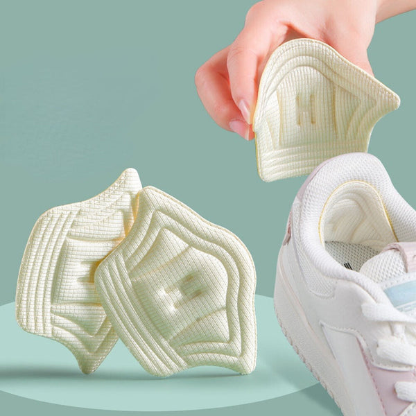 Heel Insole Protectors Pads Shoe Liner Inserts Cushion Grip Back Pad Sticky Pair