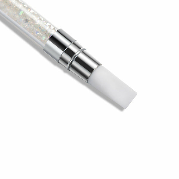 Dual Tip Silicone Nail Art Pen Dipping Dotting Brush Carving Drawing Brush Tool