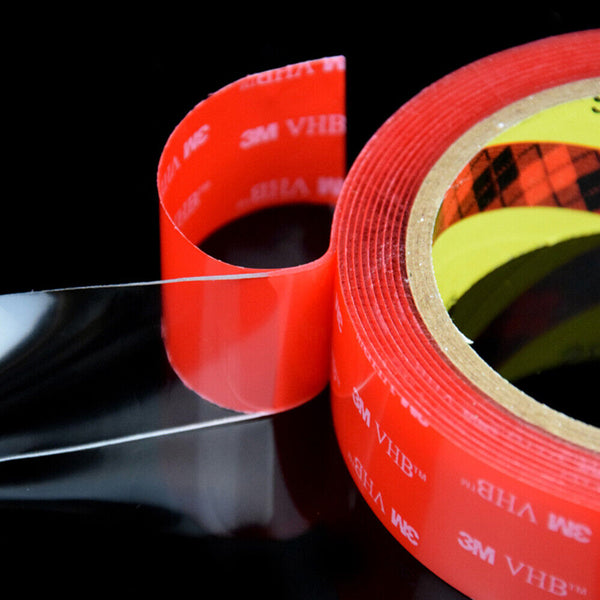 NEW 3M VHB Adhesive Tape Double-sided AU High strength Acrylic Transparent Clear
