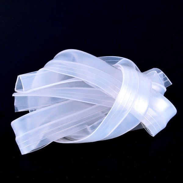 4pcs 6mm/8mm/10mm Silicone Water Seal Strip Windows Bathroom Shower Screen Door