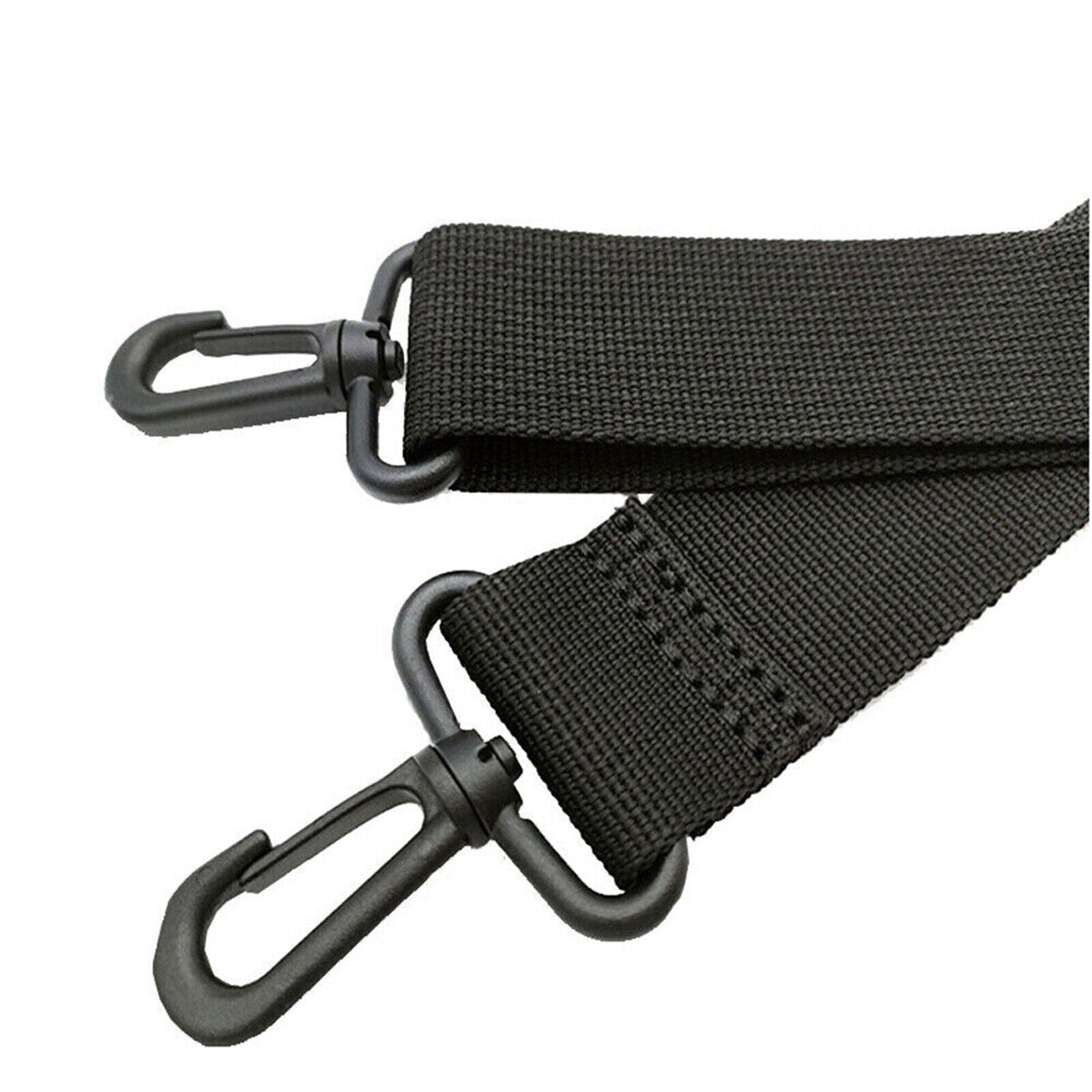Tracolla Imbottita Regolabile Per Borsa PC, Fotocamera, Sling - Universale Nera Con Gancio - Foto 6