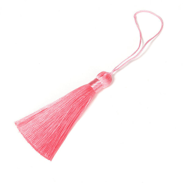 60pcs Macaron Color Fringe Tassel Sew Decor Hang Craft DIY Trim Pendant Bookmark