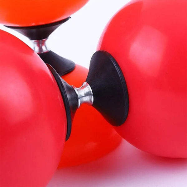 Diabolo Sticks & String Spinning Circus Skills Game Juggling Diablo Set Toy AU