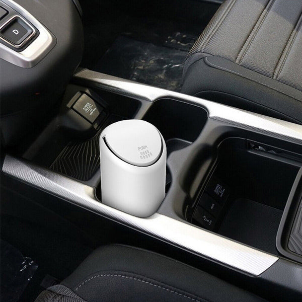 Auto Car Trash Garbage Dust Bin Storage Can Box Container Mini Waste Holder