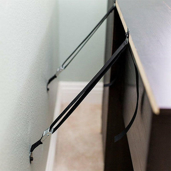 TV Furniture Anti Tip 2-Piece Straps Safety furniture Baby Proofing Wall Anchors