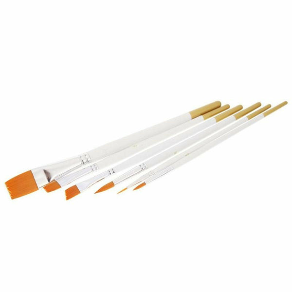 Nice 6Pcs Art Painting Brushes Set Acrylic Oil Watercolor Artist Paint Brush Hot
