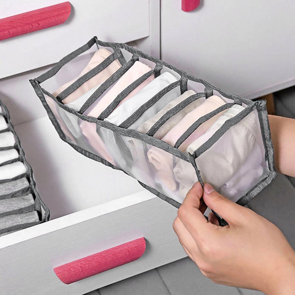 3pcs Drawer Divider Closet Underwear Socks Bra Organizer Container Storage Box - Lets Party