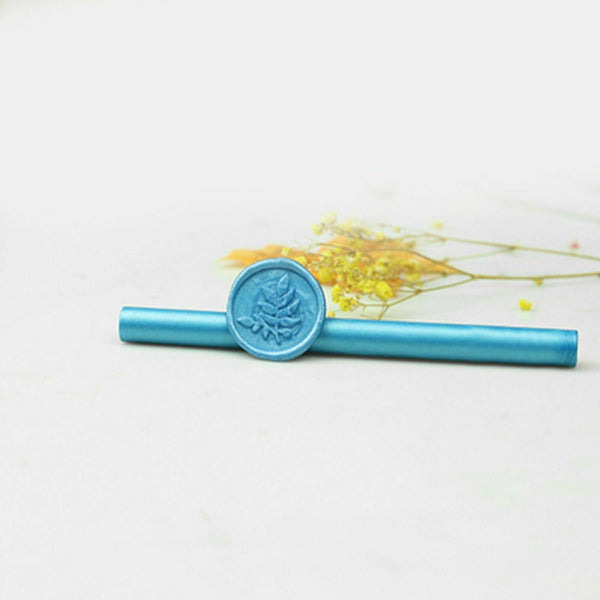 Sealing Wax Round Stick Glue Gun Stamp Seal Candle Envelope Invitations Wedding - Lets Party