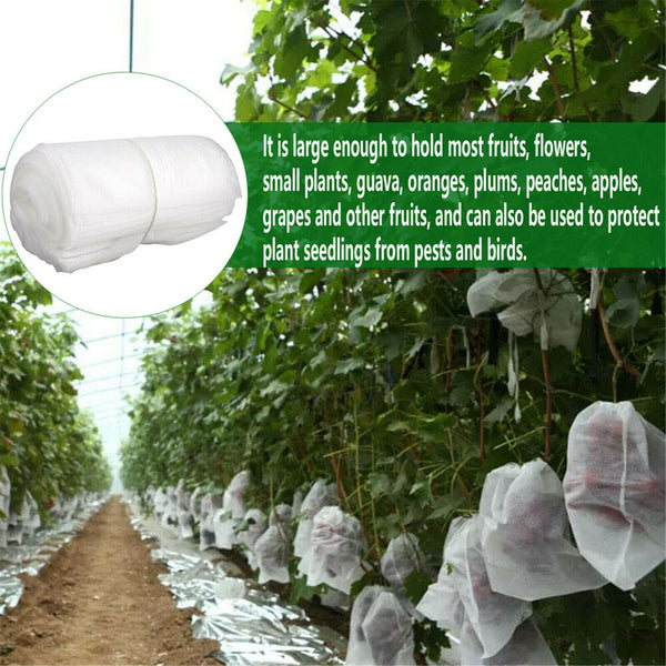 Fruit Net Bags Non-woven Protect Agriculture Garden Vegetable InsectProof