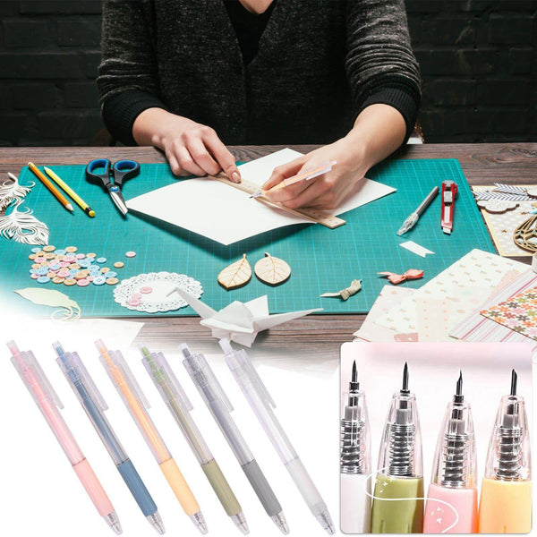 Cartoon Pattern Student Utility Knife Pen Craft Cutting Tool Paper Pen Cut